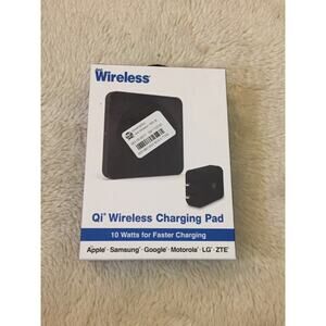Just Wireless Qi Charging pad, wall charger-Micro USB Cable